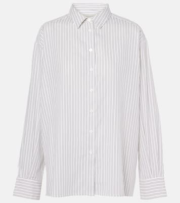 Camisa Maya de mezcla de algodón a rayas | Asceno