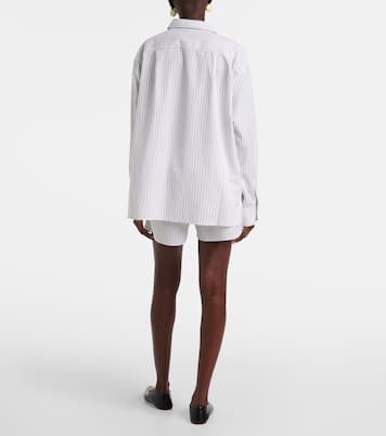 Camisa Maya de mezcla de algodón a rayas | Asceno
