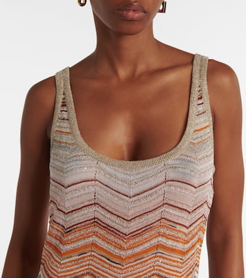 Tank top con lamé a zig-zag | Missoni