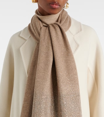 Sciarpa Bari in cashmere con strass | Max Mara