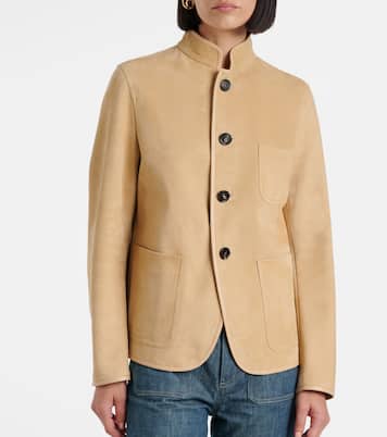 Giacca Spagna Mini in suede | Loro Piana
