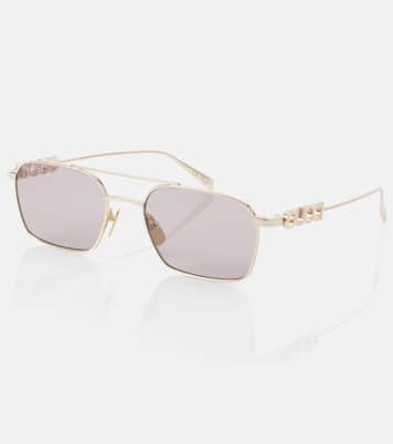 Gafas de sol de aviador Gucci Script | Gucci