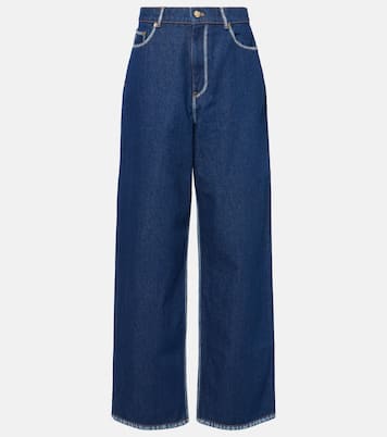Jeans a gamba larga e vita alta | Nina Ricci