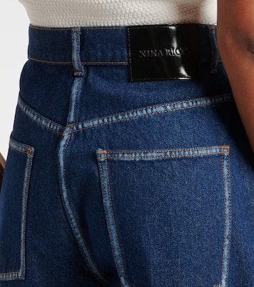 Jeans a gamba larga e vita alta | Nina Ricci