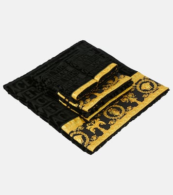 Versace Allover set of 5 terry towels | Versace Home