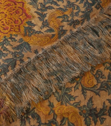 Apoteosi fringed linen jacquard tablecloth | The House of Lyria