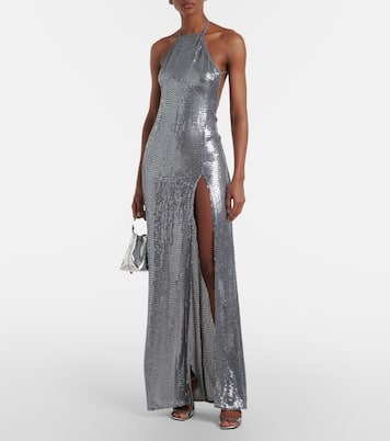 Aether sequined halterneck gown | The New Arrivals Ilkyaz Ozel
