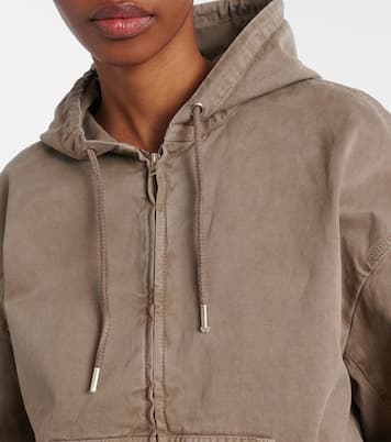 Kapuzenjacke Olido aus Denim | Acne Studios