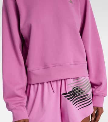 Sweat-shirt en coton à logo | Adidas by Stella McCartney