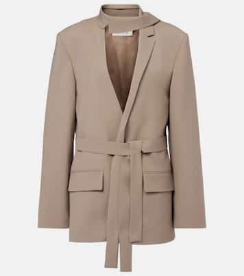Deconstructed belted blazer | Róhe
