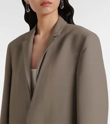 Deconstructed belted blazer | Róhe