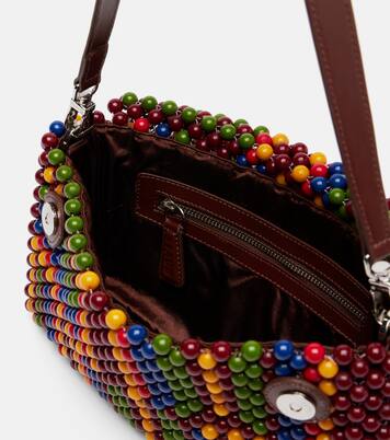 Timmy Small beaded shoulder bag | Staud