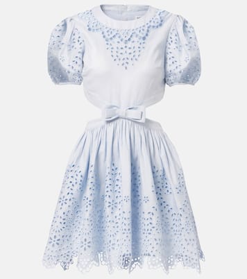 Besticktes Minikleid | Self-Portrait
