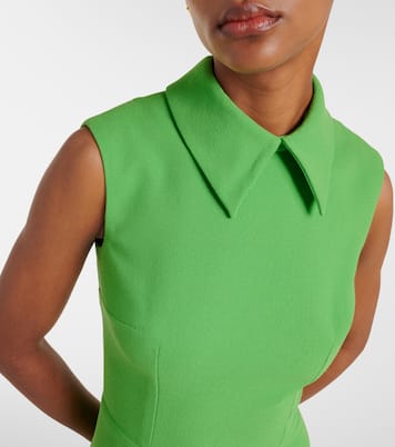 Leontine wool crêpe midi dress | Emilia Wickstead