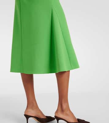 Leontine wool crêpe midi dress | Emilia Wickstead