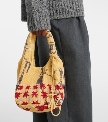 حقيبة يد مزينة بالخرز Mini  | JW Anderson