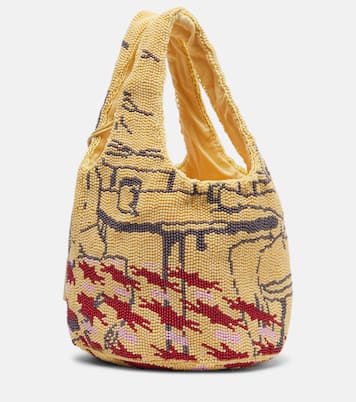حقيبة يد مزينة بالخرز Mini  | JW Anderson