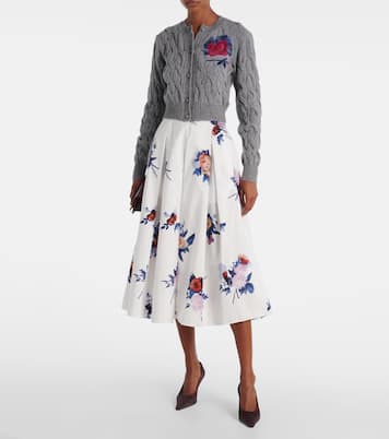 Cardigan en laine mélangée | Erdem