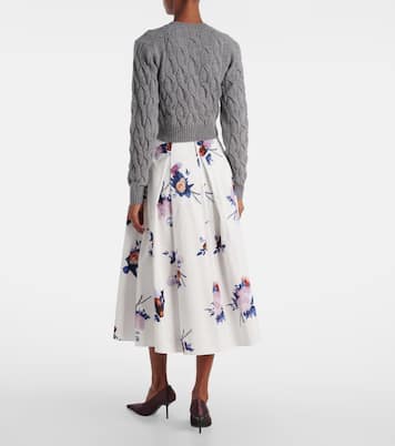 Cardigan en laine mélangée | Erdem