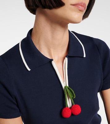 Polo Cherryfic de algodón | Valentino