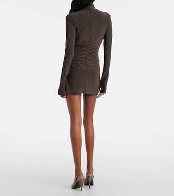 Pickleball mockneck minidress | Norma Kamali