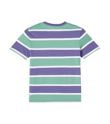 T-shirt Polo Bear rayé en coton | Polo Ralph Lauren Kids