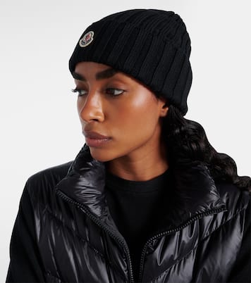 Berretto in lana vergine con logo | Moncler