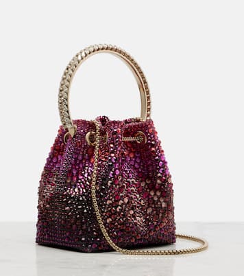 Bon Bon embellished bucket bag | Jimmy Choo