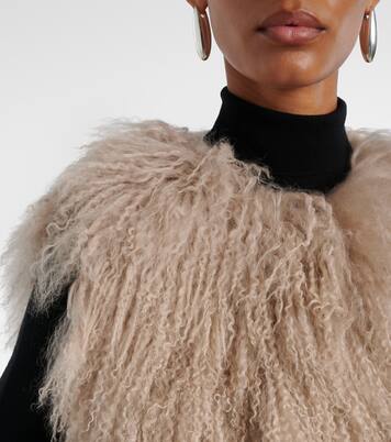 Shearling gilet | Yves Salomon