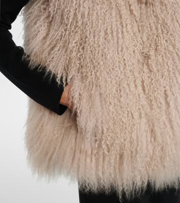 Shearling gilet | Yves Salomon