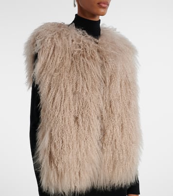 Shearling gilet | Yves Salomon