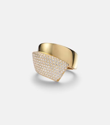 Divino 18kt gold ring with diamonds | Engelbert