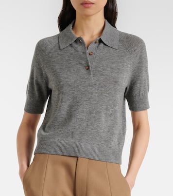 Wool polo shirt | Victoria Beckham