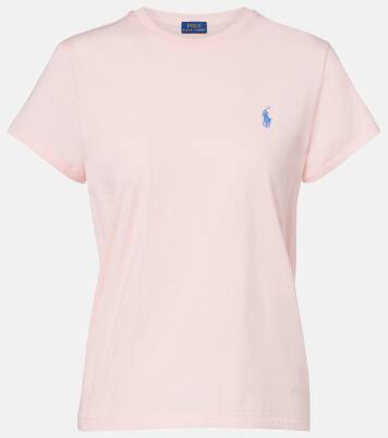 Embroidered cotton jersey T-shirt | Polo Ralph Lauren