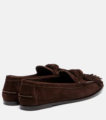 Freddie suede loafers | Aquazzura