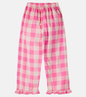 Pantaloni Anais in misto cotone con crochet | Bebe Organic