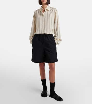 Emiliano cotton shorts | The Row
