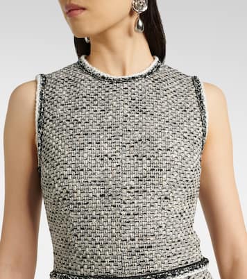 Andrea tweed midi dress | Safiyaa