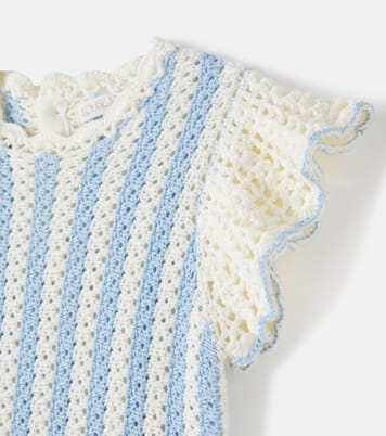 Lyse cotton crochet top | Louise Misha