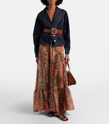 Zaira suede and leather gladiator sandals | Gianvito Rossi