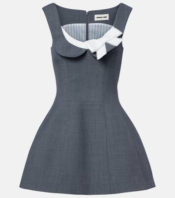 Minikleid aus Twill | Shushu/Tong