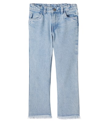Liane flared jeans | Wheat