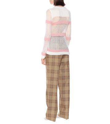 Mohair and wool-blend sweater | Miu Miu