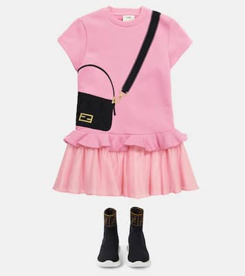 Jor Boy high-top sock sneakers | Fendi Kids