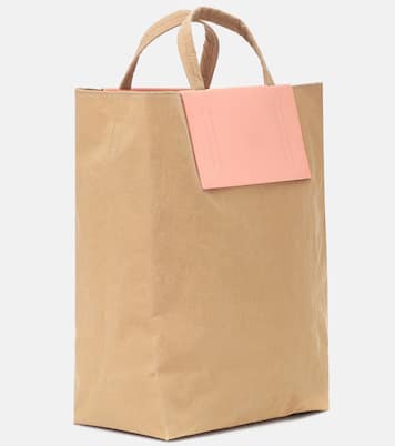 Tote de nylon y piel | Acne Studios