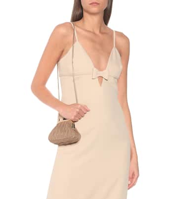 Pochette Miu Belle Mini en cuir matelassé | Miu Miu