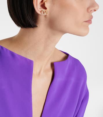 Boucles d'oreilles VLOGO à ornements | Valentino