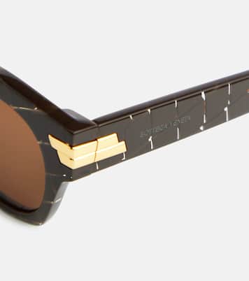Occhiali da sole a quadri | Bottega Veneta