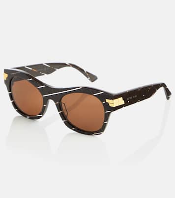 Occhiali da sole a quadri | Bottega Veneta