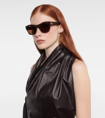 Occhiali da sole a quadri | Bottega Veneta
